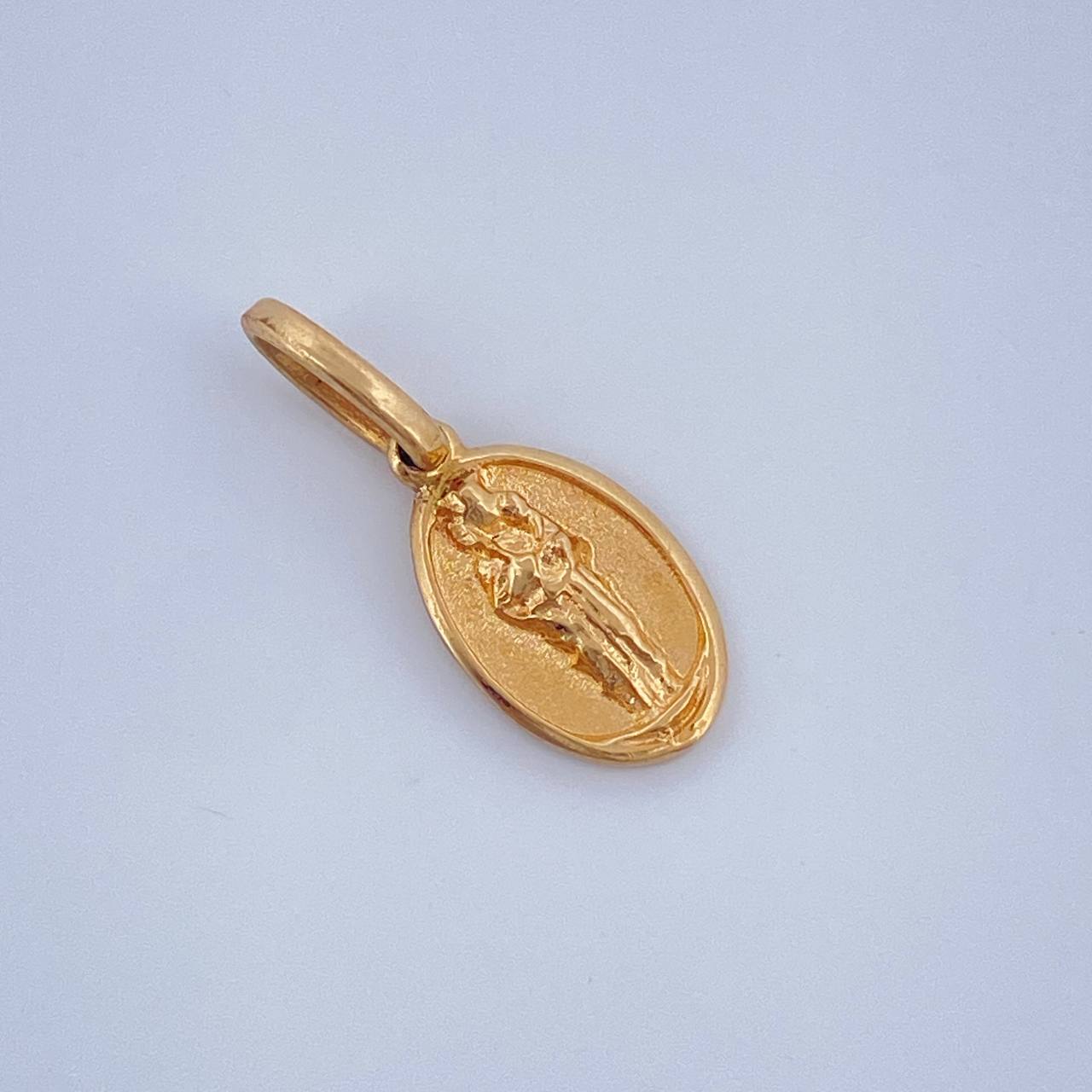 Dije Virgen del Carmen 0.8gr / 3/4 in / Oro Amarillo 18K &