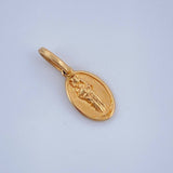 Dije Virgen del Carmen 0.8gr / 3/4 in / Oro Amarillo 18K &