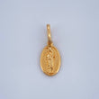 Dije Virgen del Carmen 0.8gr / 3/4 in / Oro Amarillo 18K &