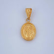 Dije Vigen Milagrosa 0.75gr / 3/4 in / Oro Amarillo 18K &
