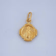 Dije Virgen Milagrosa 0.35gr / 1/2 in / Oro Amarillo 18K &