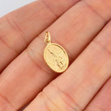 Dije San Miguel Arcangel 0.5gr / 3/4 in / Oro Amarillo 18K &