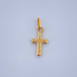 Dije Cruz 0.15gr / 1/2 in / Oro Amarillo 18K &