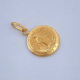 Dije Vigen Milagrosa 0.55gr / 3/4 in / Oro Amarillo 18K &