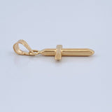Dije Cruz 0.4gr / 1 in / Oro Amarillo 18K &