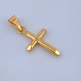 Dije Cruz 0.4gr / 1 in / Oro Amarillo 18K &