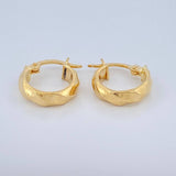 Candongas Nia 1.15gr / 1/2 in / Oro Amarillo 18K &