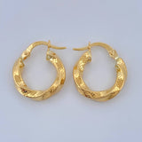 Candongas Yuli 1.7gr / 3/4 in / Oro Amarillo 18K &