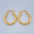 Candongas Sandra 1.65gr / 3/4 in / Oro Amarillo 18K &