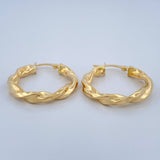 Candongas Milu 2.9gr / 1 in / Oro Amarillo 18K &