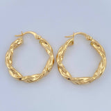 Candongas Milu 2.9gr / 1 in / Oro Amarillo 18K &
