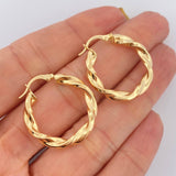 Candongas Milu 2.9gr / 1 in / Oro Amarillo 18K &