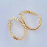 Candongas Clau 2.25gr / 1 1/4 in / Oro Amarillo 18K &