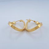 Candongas Clau 2.25gr / 1 1/4 in / Oro Amarillo 18K &