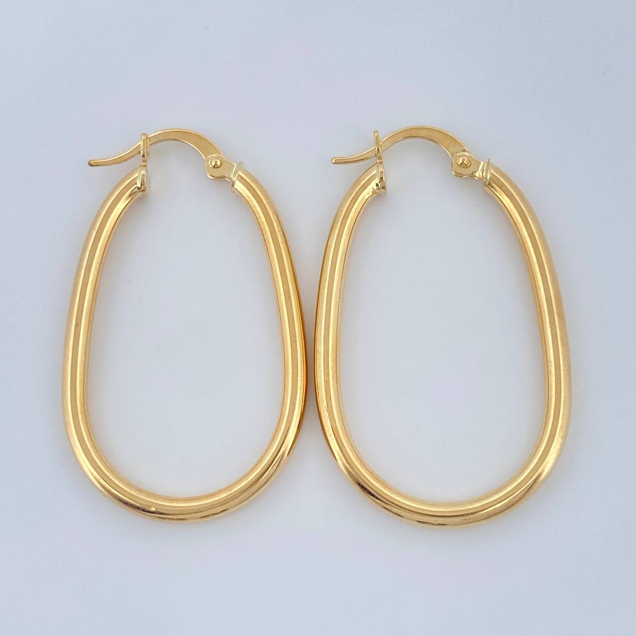 Candongas Jass 2.45gr / 1 1/2 in / Oro Amarillo 18K &