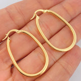 Candongas Jass 2.45gr / 1 1/2 in / Oro Amarillo 18K &