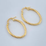 Candongas Arielle 1.4gr / 1 in / Oro Amarillo 18K &