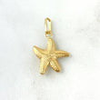 Pendant Starfish 0.95gr / 2.5cm - Yellow Gold Die-Cut ©