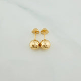 Topos Bola 0.85gr / 7mm Oro Amarillo 18K %