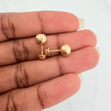 Topos Bola 0.85gr / 7mm Oro Amarillo 18K %