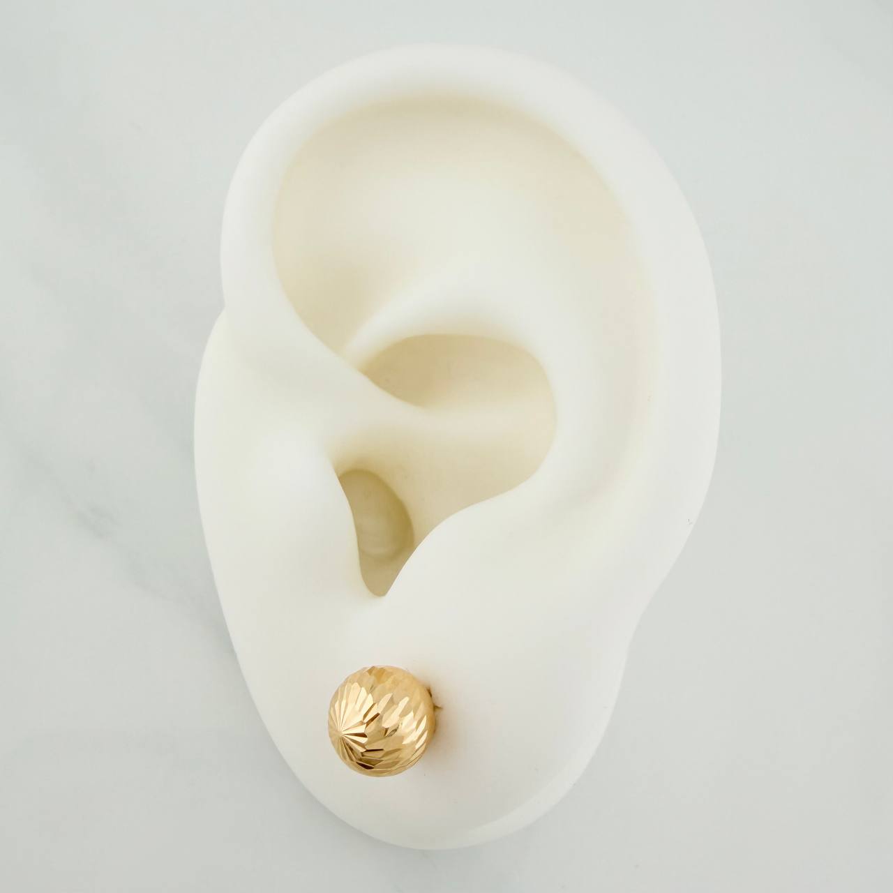 Topos Bola 0.85gr / 7mm Oro Amarillo 18K %