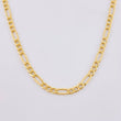 Cadena Figaro 2.7g / 24 in / 2.4mm Oro Amarillo 18K