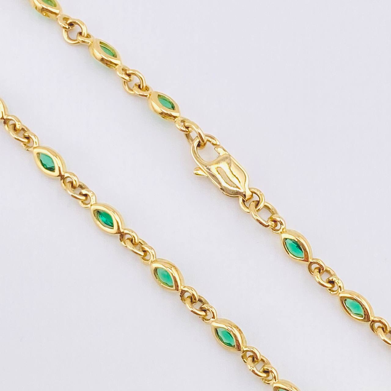 Cadena Burbujas Ovaladas 11.75gr / 19 3/4 in / 3mm Oro Amarillo Nac.Esp. 18K ©