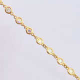 Pulso Burbujas 6.5gr / 7 in / 4.8mm Oro Amarillo Nac.Esp. 18K ©