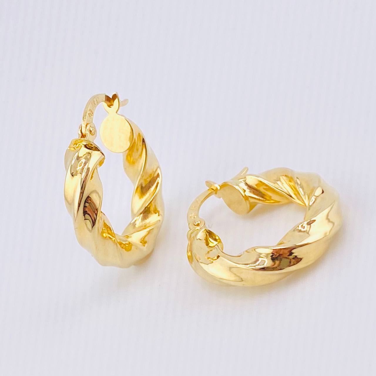 Candongas Lulu 3.25gr / 1 in / Oro Amarillo 18K *