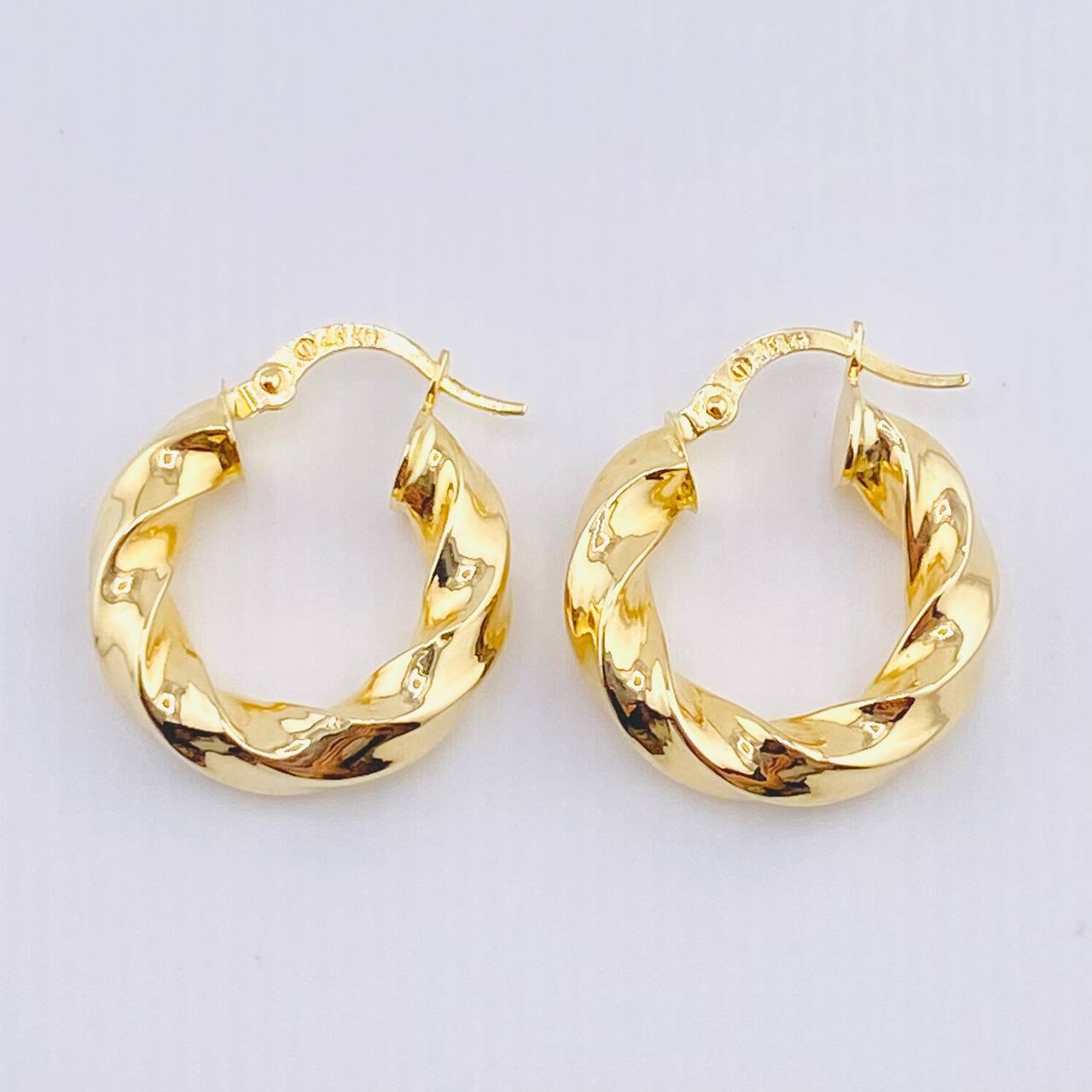 Candongas Lulu 3.25gr / 1 in / Oro Amarillo 18K *
