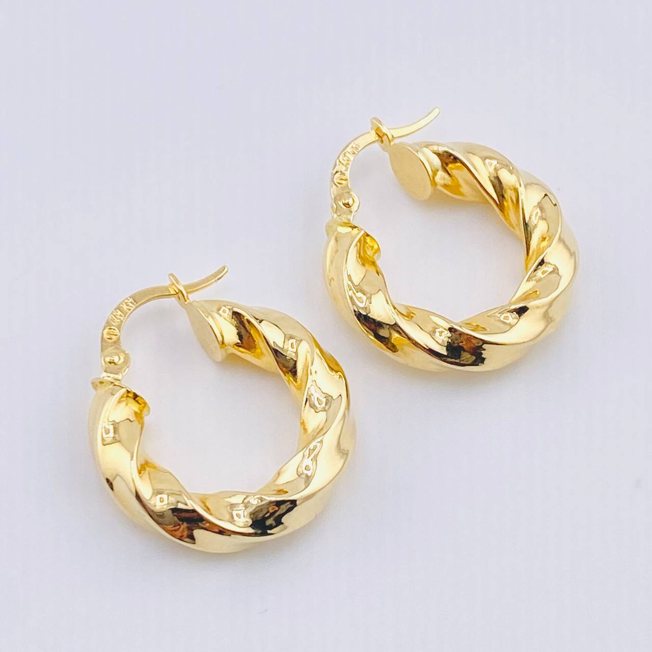 Candongas Lulu 3.25gr / 1 in / Oro Amarillo 18K *