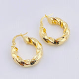 Candongas Lulu 3.25gr / 1 in / Oro Amarillo 18K *