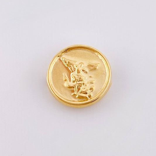 Herraje San Miguel Arcangel 0.65gr / 1/2 in / Oro Amarillo 18K ©
