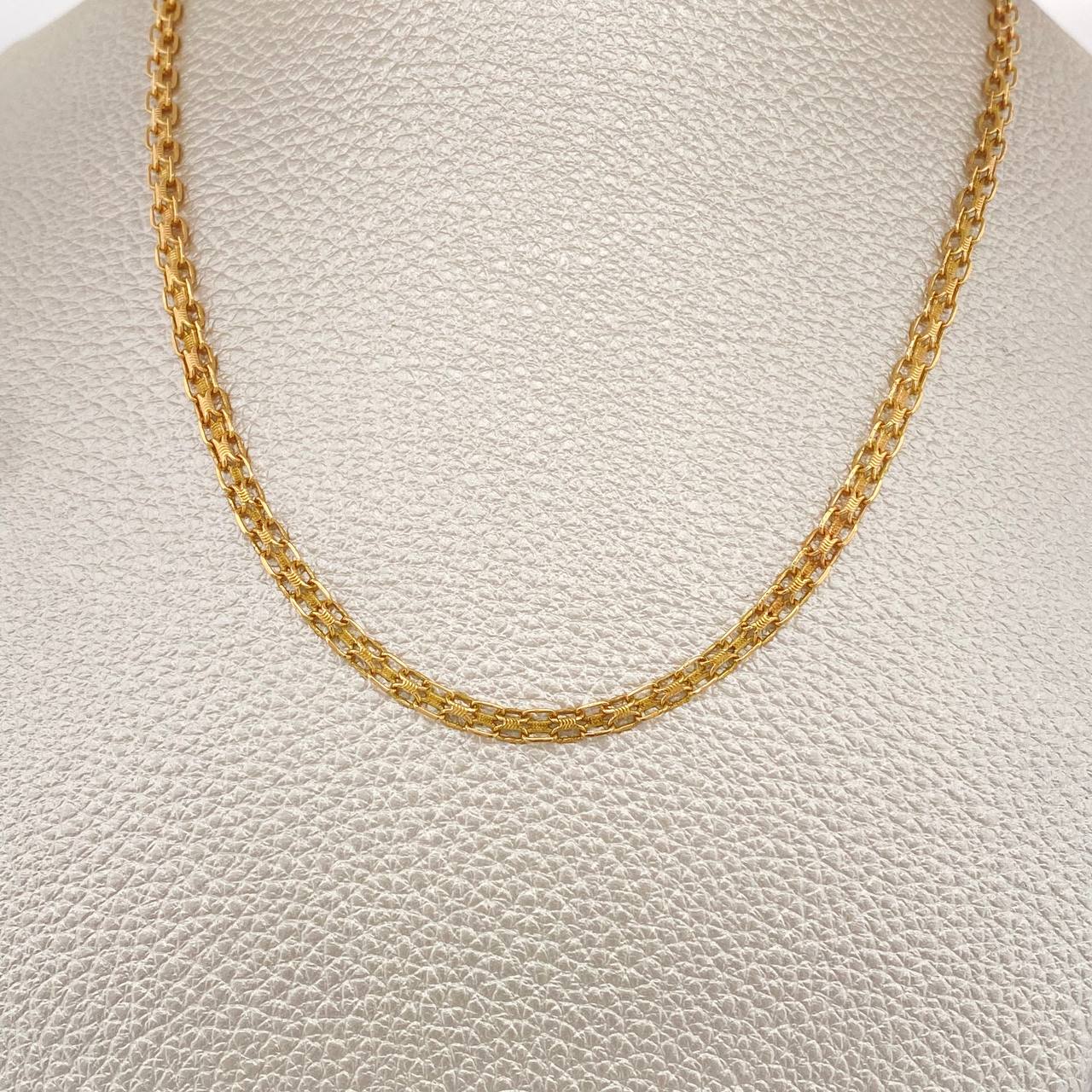Cadena China 6.75gr / 19 3/4 in / 3.15mm Oro Amarillo 18K $ 1+