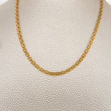 Cadena China 6.75gr / 19 3/4 in / 3.15mm Oro Amarillo 18K $ 1+