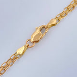 Cadena China 6.75gr / 19 3/4 in / 3.15mm Oro Amarillo 18K $ 1+