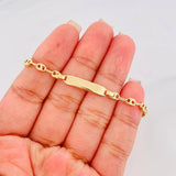 Pulso GC Placa 1.9g / 6 in / 3.55mm Oro Amarillo 18K