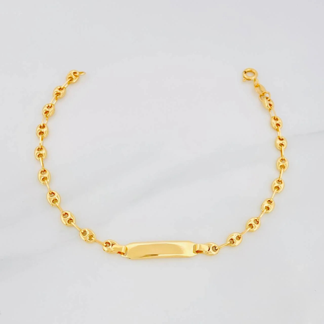 Pulso GC Placa 1.9g / 6 in / 3.55mm Oro Amarillo 18K