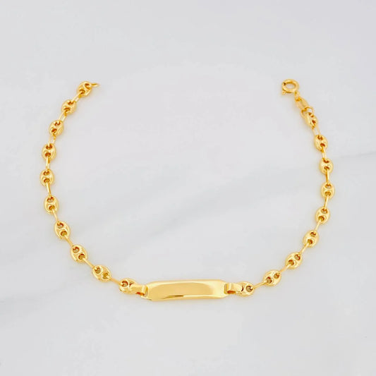 Pulso GC Placa 1.9g / 6 in / 3.55mm Oro Amarillo 18K