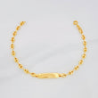 Pulso Bebé GC Placa Rectangular Ovalada 2.1g / 5 3/4 in / 3.61mm Oro Amarillo 18K