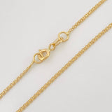 Pulso Chino 1.3g / 7 1/2 in / 1.39mm Oro Amarillo  18K
