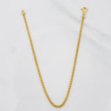 Pulso Chino 1.85g / 7 1/2 in / 1.81mm Oro Amarillo 18K