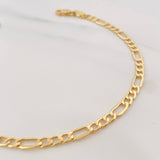 Pulso Fígaro 2.35g / 8 in / 3.56mm Oro Amarillo 18K
