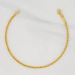 Rope Bracelet 1.65g / 7 1/4 in / 2.15mm Yellow Gold 18K