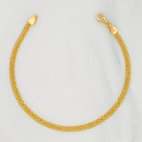 Pulso Chino 2.45g / 7 3/4 in / 3.39mm Oro Amarillo 18K