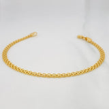 Pulso Chino 2.3g / 7 1/2 in / 3.41mm Oro Amarillo 18K