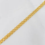 Pulso Chino 2.3g / 7 1/2 in / 3.41mm Oro Amarillo 18K