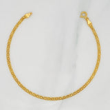 Bismark Bracelet 1.45g / 7 3/4 in / 2.47mm 18K Yellow Gold