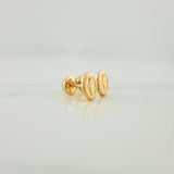 Topos Virgen Milagrosa 0.6gr / 7.23mm Oro Amarillo 18K %