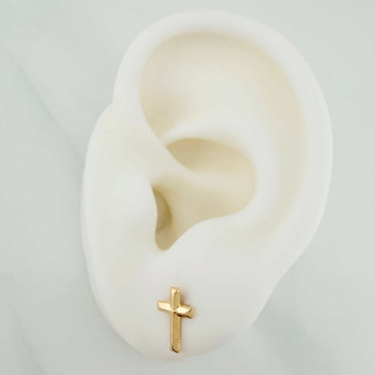 Topos Cruz 0.55gr / 10.31mm Oro Amarillo 18K %